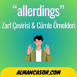 allerdings zarf çevirisi